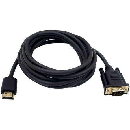 Monitor Duttek HDMI to VGA Adapter Cable Gold Plated 1080P Active HDMI Digital to VGA Analog Video Adapter Converter Cable for Desktop Raspberry Pi Xbox Roku HDTV Projector 3M//10FT